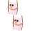 2Pièces Accessoire Rose Suspension Décor Charmant 9