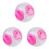 3Pièces Hamster Rose Mini Pour Exercices Quotidiens 2