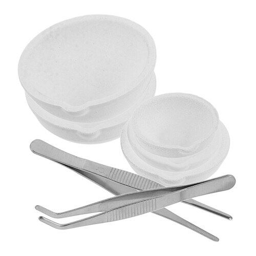 3Ensembles Bols Robustes Blancs Pour Or Argent Cuivre 2