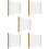 5Pièces Chiffon Durable Usage Couleurs Variées 9