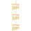 3Pièces Percussion Orff Carillon En Acier Usage Décor 9