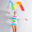 4Pièces De Danse Multiusages En Soie PVC Colorés 3