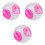 3Pièces Hamster Rose Mini Pour Exercices Quotidiens 3