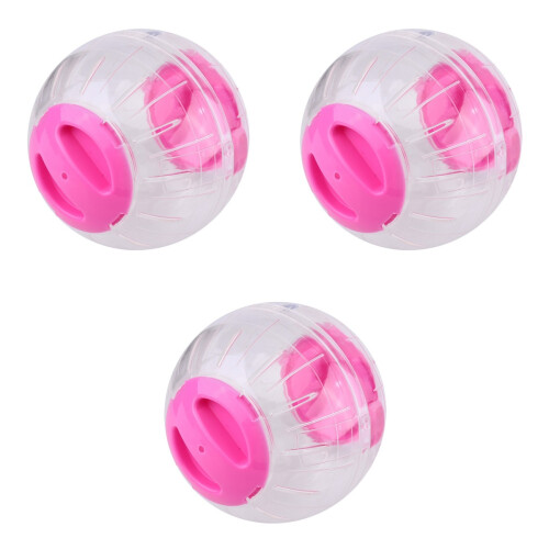 3Pièces Hamster Rose Mini Pour Exercices Quotidiens 2
