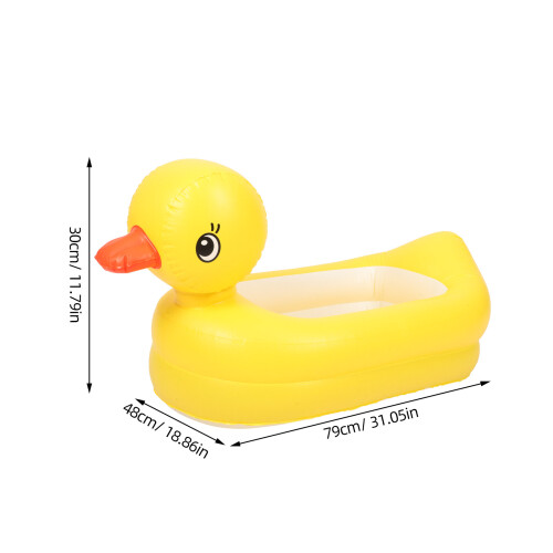1Pièces Bébé Gonflable Portable PVC 1