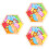 3Ensembles Puzzle Cognitif Bois 3D Enfants 6