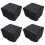 2Pièces Protection Noire Pour Projecteur Housse Résistante 11