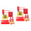 2Ensembles Mini Barrières Circulation Jouet Plastique Multi-Couleur 7