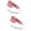 2Pièces Fer Compact Rose Pour Voyage En ABS 8