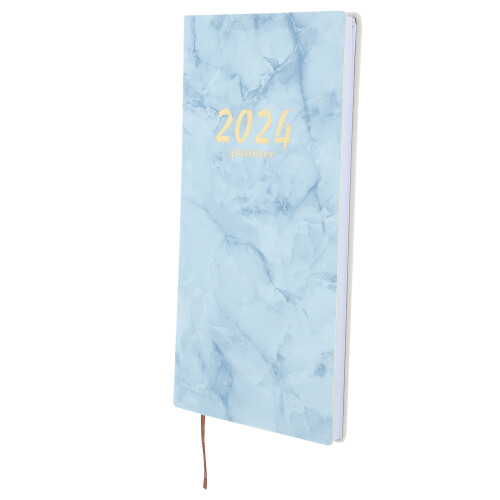 4Pcs Blue Delicate Planner Journal Notebook Practical Office Supply 2