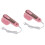 2Pièces Fer Compact Rose Pour Voyage En ABS 6