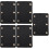 5Pièces Couvre Sac PU Noir Pour Fabrication Décoration 6