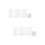 2Ensembles Moldes DIY Mini Brique Blanches Pour Décor Paysage 10