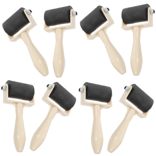 24Pièces Rouleaux Compacts En Caoutchouc Durable Pour Usage 2