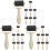 24Pièces Rouleaux Compacts En Caoutchouc Durable Pour Usage 4