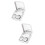 2Pièces Boîte De Stockage Lentilles Argentée Compacte 7
