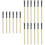 18Pièces Porte-Crayon En Bois Pour Crayons Courts 6