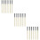 18Pièces Porte-Crayon En Bois Pour Crayons Courts 9