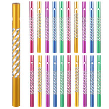 350Pièces Accessoires Aluminium Multicolores Pour Carillons DIY