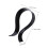 3Pièces Crochet Casque Noir Stable Anti-Rayures Utilisation Prolongée 2