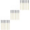 18Pièces Porte-Crayon En Bois Pour Crayons Courts 5