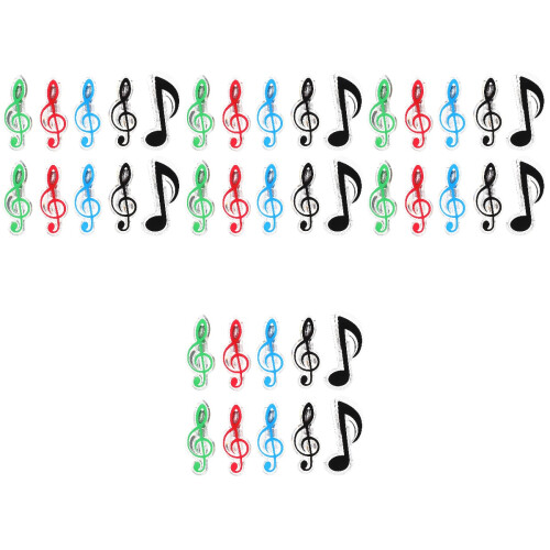 40Pièces Clips Porte-Partitures Couleurs Variées 2