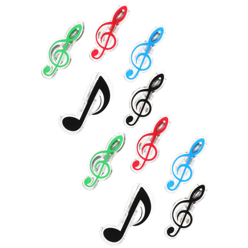 40Pièces Clips Porte-Partitures Couleurs Variées