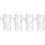 4Pcs Durable Nylon Flute Replacement Mouthpieces Transparent Design 6