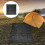 2Pièces Sol Noir Étanche Durable Pour Camping Plein Air 10