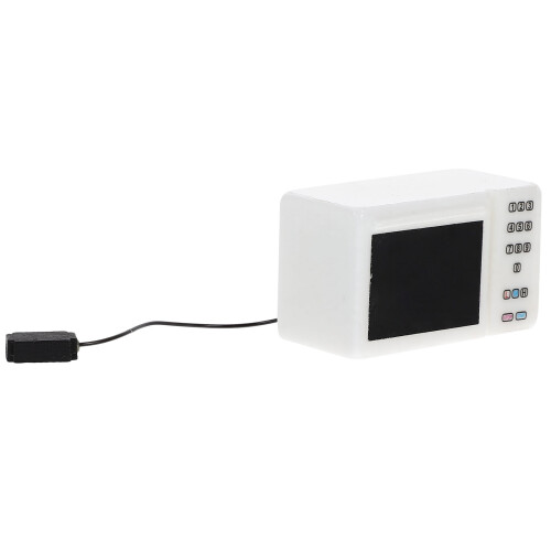 5Pièces Micro-Ondes Décoratif Bois Jouet Maison Mini 1