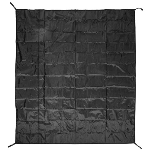 2Pièces Sol Noir Étanche Durable Pour Camping Plein Air