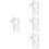 4Pcs Durable Nylon Flute Replacement Mouthpieces Transparent Design 8