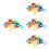 320Pièces Capuchons Clé Silicone Protection Colorée Confortable 7