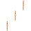 3Pièces Enfants Orange Design Cartoon Ajustable 6