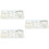 3Ensembles Kit Lentilles Optiques Transparentes Laboratoire 9