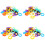 320Pièces Capuchons Clé Silicone Protection Colorée Confortable 6