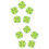 10Pièces Niveau Compact Bulles Vert Pour Mesures Mobiles 7