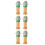 6Pièces Couvercles Kids Vert Silicone Portable Décor 8