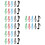 40Pièces Clips Porte-Partitures Couleurs Variées 6