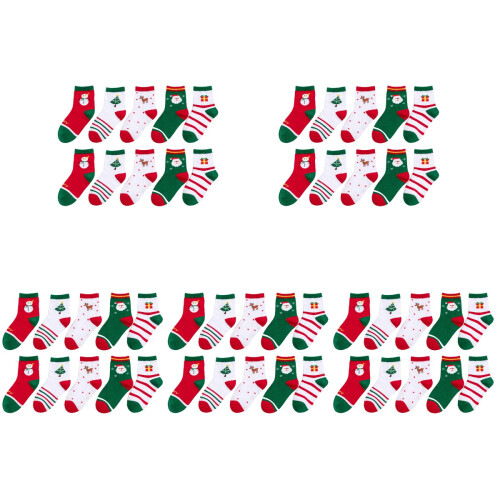 25Paires Coton Douces Designs Amusants 2