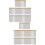 100Pièces Clous Dorés Kit Assortiment Pour Accrocher 5