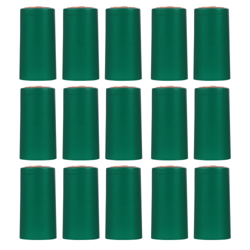 3Pièces Cache-Capsule Vin Vert Film Thermorétractable Pour Décoration