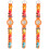 3Pièces Enfants Orange Design Cartoon Ajustable 5
