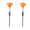 2Pièces Kit Pinceaux Nail Art Noir Facile Usage Perceuse 2