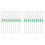 20Pcs Green Steel Wire Cable Seals Self-Locking Safety Tags 2
