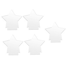 10Stk Transparente LED Lampenplatten DIY Leuchtscheiben Robust