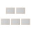 5Pcs Large Foldable Puzzle Mat Storage Tray Multi-Use DIY Pad 4