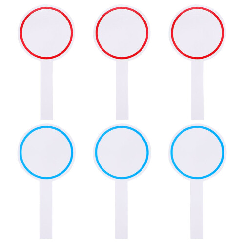 24Pièces Panneaux Blancs En Mousse Multi-Usages Pour Vote Et Notation