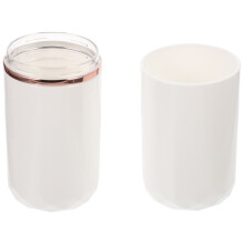3pcs Box Travel Wash Cup Multifunction White Pencil Case