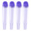 4Sets Metal Purple Cake Tester Sticks with Cover Reusable Baking Tool 1